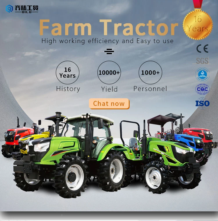 Qilu 25HP Chinese High Quality Hot-Sale Tractors 4WD Farm Track Tractor Price Agriculture Equipment